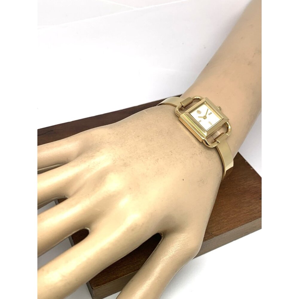 Tory Burch Women's Watch TBW7257 Petite Cream Dial Quartz Bangle Gold Steel - Picture 5 of 15